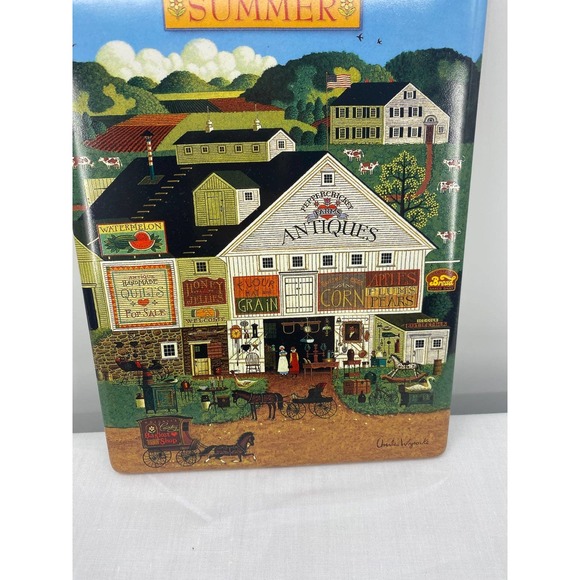 THE BEST OF TIMES by Charles Wysocki SUMMER Peppercricket Farms Plaque - Picture 3 of 5
